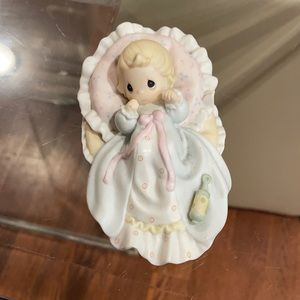 Precious Moments Dedicated To God Little Girl Porcelain Figurine